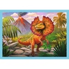 image:imageTrefl 4in1 Jigsaw Puzzle 12 15 20 24 Unique Dinosaurs Print DIY Puzzle Creative Fun Classic Jigsaw for Adults and Children from 3 Years Old