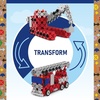 image:imageTrefl Connect 2in1 Construction Bricks Fire BrigadeConstruction Excavator  241 Pieces 236 Bricks  5 Bricks Figure for Adults and Children from 7 Years