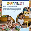 image:imageTrefl Connect 2in1 Construction Bricks Fire BrigadeConstruction Excavator  241 Pieces 236 Bricks  5 Bricks Figure for Adults and Children from 7 Years