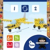 image:imageTrefl Connect Construction Bricks 2in1 Set  AvionetteOffRoad Vehicle  94 Pieces 89 Construction Bricks  5 Bricks for Adults and Children Aged 6 Years and Up