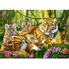 image:imageTrefl Family of Tigers 500 Piece Jigsaw Puzzle Red 19x13 Print DIY Puzzle Creative Fun Classic Jigsaw for Adults and Children from 10 Years Old
