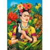 image:imageTrefl Premium Plus Quality  Puzzle Frida Kahlo Portrait in the Jungle  1000 Pieces Jigsaw Series by Artist Frida Kahlo for Adults and Children Aged 14 and up