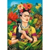 image:imageTrefl Premium Plus Quality  Puzzle Frida Kahlo Portrait in the Jungle  1000 Pieces Jigsaw Series by Artist Frida Kahlo for Adults and Children Aged 14 and up