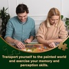 image:imageTrefl Premium Plus Quality  Puzzle Tea Time Travel Memories  500 Pieces Series of Painted Nostalgic Pictures of Pieces for Adults and Children Aged 10 and Above