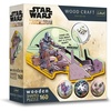 image:imageTrefl Star Wars The Mandalorian Wood Craft 160 Piece Jigsaw Puzzle The Mandalorian Reunite Irregular Shapes 10 Special Puzzles Modern Premium Puzzle for Adults and Children from 14 Years Old