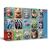 image:imageTrefl Crochet Animals 1000 Jigsaw Puzzle Premium Plus Tea Time 27x19 A Series of Painted Nostalgic Pictures Perfect Matching of Elements for Adults and Children from 14 Years Old