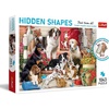 image:imageTrefl Doggy Fun Puzzles Hidden Shapes 1000  43 Pieces hind Hidden Shape Puzzles Unusual Jigsaw Dogs Animals Creative Entertainment Fun for Adults and Children from 14 Years Old