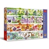 image:imageTrefl Four Seasons 1000 Jigsaw Puzzle Premium Plus Tea Time 27x19 A Series of Painted Nostalgic Pictures Perfect Matching of Elements for Adults and Children from 14 Years Old