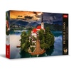 image:imageTrefl Lake Bled Slovenia 1000 Jigsaw Puzzle Premium Plus Photo Odyssey 27x19 Unique Photographic Series Perfect Matching of Elements for Adults and Children from 14 Years Old