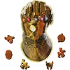image:imageTrefl Marvel Wood Craft 5005 Piece Jigsaw Puzzle Infinity Gauntlet Irregular Shapes 50 Special Puzzles Modern Premium Jigsaw for Adults and Children from 14 Years Old