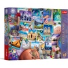 image:imageTrefl Premium Plus Quality  Puzzle Tea Time Travel Memories  500 Pieces Series of Painted Nostalgic Pictures of Pieces for Adults and Children Aged 10 and Above