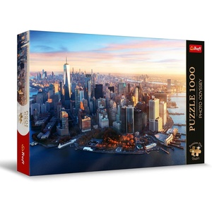 image:imageTrefl Manhattan New York 1000 Jigsaw Puzzle Premium Plus Photo Odyssey 27x19 Unique Photographic Series Perfect Matching of Elements for Adults and Children from 14 Years Old