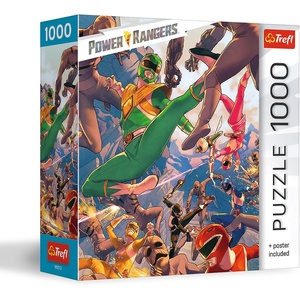 image:imageTrefl Power Rangers  in the Heat of Battle 1000 Piece Jigsaw Puzzle 27x19 Print DIY Puzzle Creative Fun Classic Jigsaw for Adults and Children from 14 Years Old