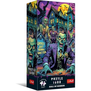 image:imageTrefl Premium Plus Quality  Hall of Horror Puzzle Zombie  1000 Pieces a Series Full of Horror and Dark Atmosphere Perfectly Fitting Pieces for Adults and Children Aged 14 and up