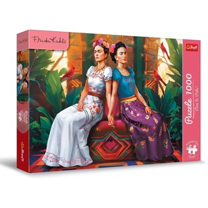 image:imageTrefl Premium Plus Quality  Puzzle Frida Kahlo Two Faces  1000 Pieces Jigsaw Series by Artist Frida Kahlo for Adults and Children Aged 14 and up