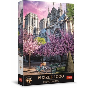 image:imageTrefl Premium Plus Quality  Puzzle Photo Odyssey NotreDame Cathedral Paris  1000 Pieces Unique Photographic Series Perfect Piece Fit for Adults and Children from 14 Years