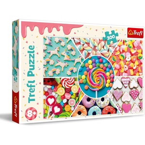 image:imageTrefl Sweets 300 Piece Jigsaw Puzzle Red 24x16 Print DIY Puzzle Creative Fun Classic Jigsaw for Adults and Children from 8 Years Old