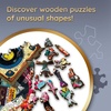 image:imageTrefl  Wood Craft Irregular Shapes 50 Figures Modern Puzzle for Adults and Children Over 12 20180 Colorful 501
