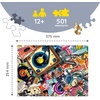 image:imageTrefl  Wood Craft Irregular Shapes 50 Figures Modern Puzzle for Adults and Children Over 12 20180 Colorful 501