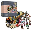 image:imageTrefl  Wood Craft Irregular Shapes 50 Figures Modern Puzzle for Adults and Children Over 12 20180 Colorful 501