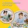 image:imageTrefl  Wooden Puzzle Peppa Pig Meet Cute Peppa  24 Elements Wooden Puzzle Rounded Edge Decorative Pattern on The Reverse for Children from 3 Years Old