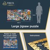 image:imageTrefl Disney 9000 Piece Jigsaw Puzzle The Greatest Disney Collection Prime 78x37