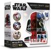 image:imageTrefl Star Wars Wood Craft 160 Piece Jigsaw Puzzle Darth VaderIrregular Shapes 10 Special Puzzles Modern Premium Jigsaw for Adults and Children from 14 Years Old