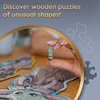 image:imageTrefl Star Wars Wood Craft 160 Piece Jigsaw Puzzle Millenium Falcon Irregular Shapes 10 Special Puzzles Modern Premium Jigsaw for Adults and Children from 14 Years Old