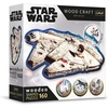 image:imageTrefl Star Wars Wood Craft 160 Piece Jigsaw Puzzle Millenium Falcon Irregular Shapes 10 Special Puzzles Modern Premium Jigsaw for Adults and Children from 14 Years Old