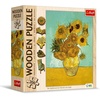 image:imageTrefl Sunflowers  Vincent Van Gogh 200 Jigsaw Puzzle Wood Craft Irregular Shapes 5 Special Puzzles Famous Paintings and Artists Creative Fun for Adults and Children from 9 Years Old