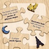 image:imageTrefl The Great Wave Off Kanagawa  Hokusai Katsushika 200 Jigsaw Puzzle Wood Craft Irregular Shapes 5 Special Puzzles Famous Paintings Creative Fun for Adults and Children from 9 Years Old