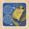 image:imageTrefl The Kiss  Gustav Klimt 200 Jigsaw Puzzle Wood Craft Irregular Shapes 5 Special Puzzles Famous Paintings and Artists Creative Fun for Adults and Children from 9 Years Old