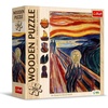 image:imageTrefl The Scream  Edvard Munch 200 Jigsaw Puzzle Wood Craft Irregular Shapes 5 Special Puzzles Famous Paintings and Artists Creative Fun for Adults and Children from 9 Years Old