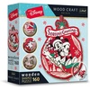 image:imageTrefl Wooden Contour Jigsaw Puzzle DisneyMickey and Minnis Christmas Adventure  160 Pieces Wood Craft Irregular Shapes 10 Figurines Premium Jigsaw Puzzle for Adults and Children Aged 14