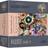 image:imageTrefl  Wood Craft Irregular Shapes 50 Figures Modern Puzzle for Adults and Children Over 12 20180 Colorful 501
