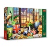 image:imageTrefl Premium Plus Quality  Puzzle Tea Time All Things British  1000 Pieces Series of Painted Nostalgic Images Perfect Piece Fit for Adults and Children from 14 Years