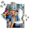 image:imageTrefl Summer in the City  Catherine ABEL 200 Jigsaw Puzzle Wood Craft Irregular Shapes 5 Special Puzzles Famous Paintings and Artists Creative Fun for Adults and Children from 9 Years Old