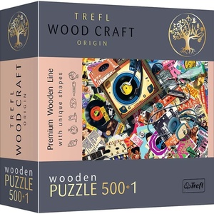 image:imageTrefl  Wood Craft Irregular Shapes 50 Figures Modern Puzzle for Adults and Children Over 12 20180 Colorful 501