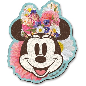 image:imageTrefl Disney 160 Piece Jigsaw Puzzle Stylish Minnie Mouse Wood Craft Irregular Shapes 10 Puzzles of Disney Symbols Modern Premium Puzzle for Adults and Children from 9 Years Old