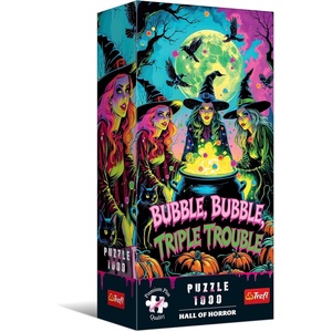 image:imageTrefl Premium Plus Quality  Hall of Horror Puzzle Witches  1000 Pieces a Series Full of Horror and Dark Atmosphere Perfectly Fitting Pieces for Adults and Children Aged 14 and Over