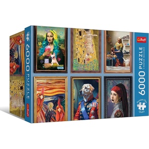 image:imageTrefl Premium Plus Quality  Puzzle Fun Art Collection  6000 Pieces Timeless Theme Series Perfectly Fitting Pieces for Adults and Children Aged 14 and up