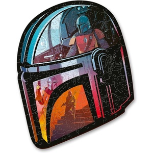 image:imageTrefl Star Wars The Mandalorian Wood Craft 160 Piece Jigsaw Puzzle Irregular Shapes 10 Special Puzzles Modern Premium Jigsaw for Adults and Children from 14 Years Old