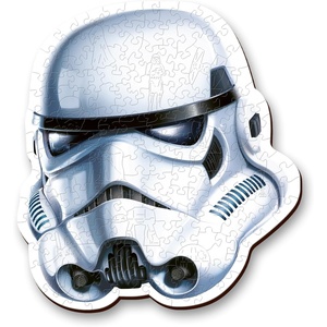 image:imageTrefl Star Wars Wood Craft 160 Piece Jigsaw Puzzle Stormtroopers Helmet Irregular Shapes 10 Special Puzzles Modern Premium Puzzle for Adults and Children from 14 Years Old