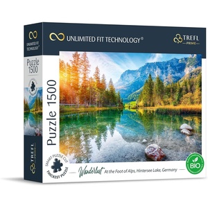 image:imageTrefl Wanderlust Charming Central Park New York 1500 Piece Jigsaw Puzzle Prime 33x23 Thick Cardboard BIO ECO New York Travel Creative Entertainment for Adults and Children from 14 Years OldUft Puzzle Wanderlust at the Foot of Alps  Hintersee Lake  Germany