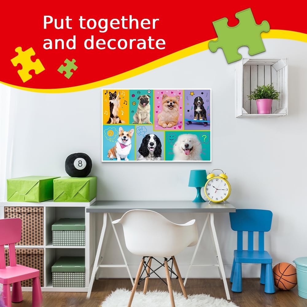 image:imageTrefl  The Treflik Family Candy World  Puzzle 60 Elements  Colorful Puzzle with Unicorns Entertainment Fun for Kids 4 and up