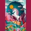 image:imageTrefl  3D Effect Puzzle Unicorn  160 Pieces  Trefls 40th Anniversary Colourful Puzzles with Animals for Children Aged 6 and Older