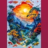 image:imageTrefl  3D Puzzle Valley  1000 Pieces  40th Anniversary Paper Art Premium Jigsaw Puzzle for Adults and Children Aged 14 and Older