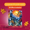 image:imageTrefl  3D Puzzle Valley  1000 Pieces  40th Anniversary Paper Art Premium Jigsaw Puzzle for Adults and Children Aged 14 and Older