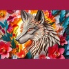 image:imageTrefl  3D Puzzle Wolf  1000 Pieces  40th Anniversary Trefl Paper Art Premium Jigsaw Puzzle for Adults and Children Aged 14 and Older