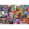 image:imageTrefl  Funny Animal Portraits  300 Piece Puzzle  Colourful Collage with Animals Creative Entertainment Fun for Children Aged 8 and Over